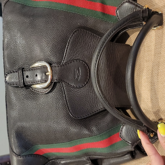 SOLD Beautiful and authentic Gucci weekender bag - Picture 6 of 14